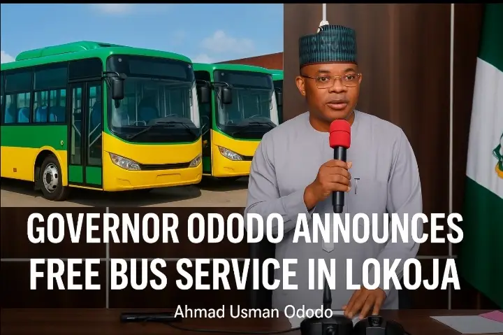 Governor Ododo Launches Free Bus Transport Scheme for Lokoja Residents